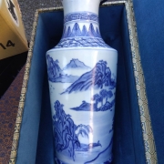 中国の大清康熈年製「磁器花生」