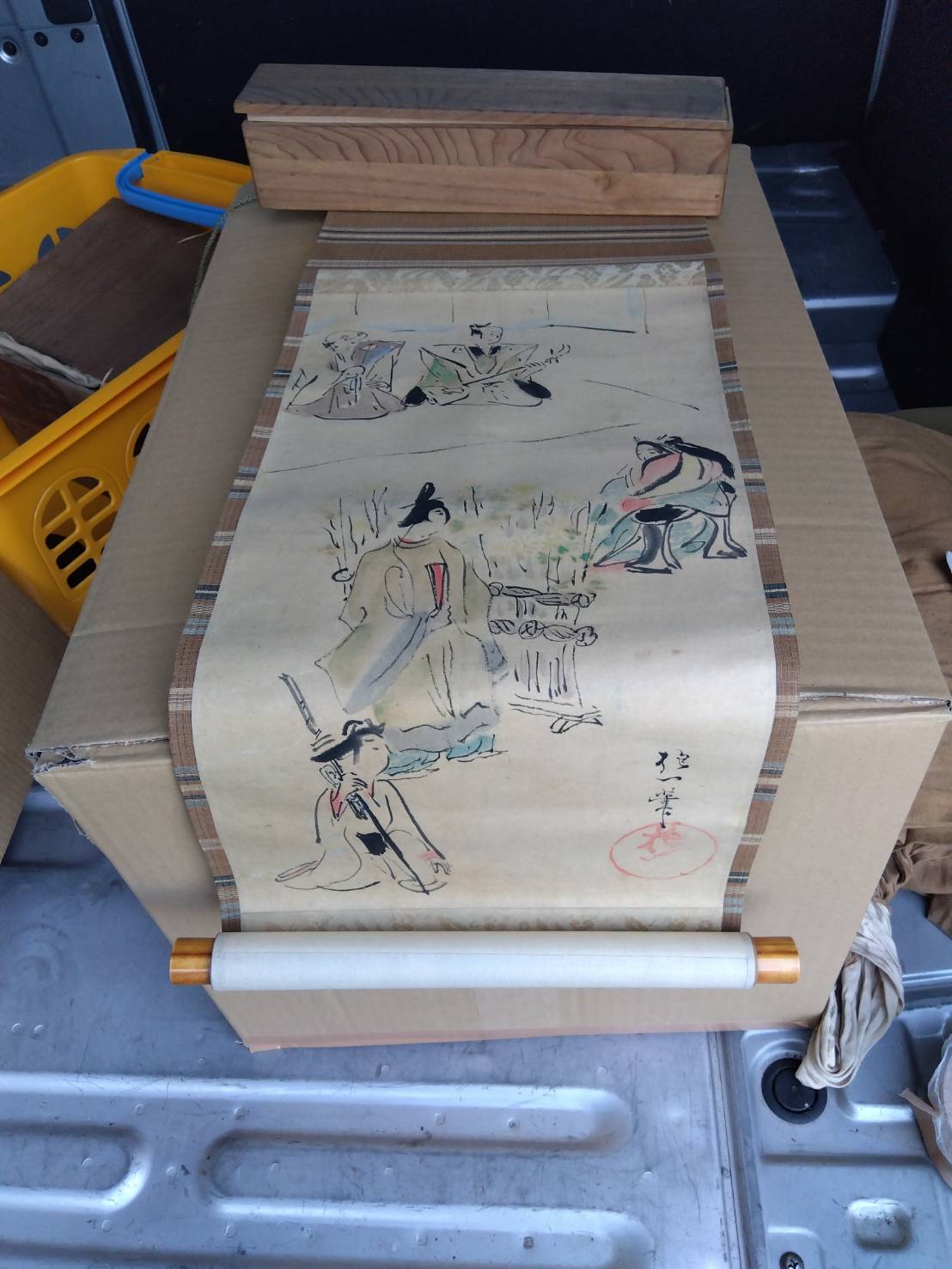 酒井抱一の掛軸