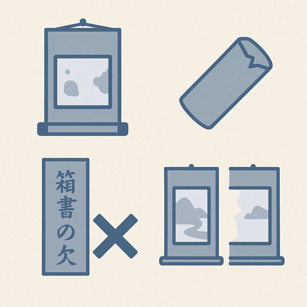 東京都中央区】ご実家解体前の片付けで見つかった狩野永徳「掛軸（二幅